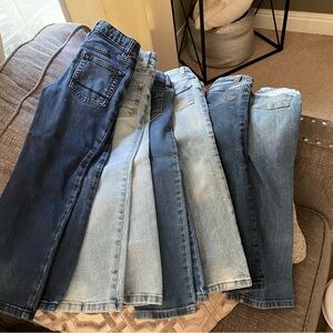 Boy blue denim jeans